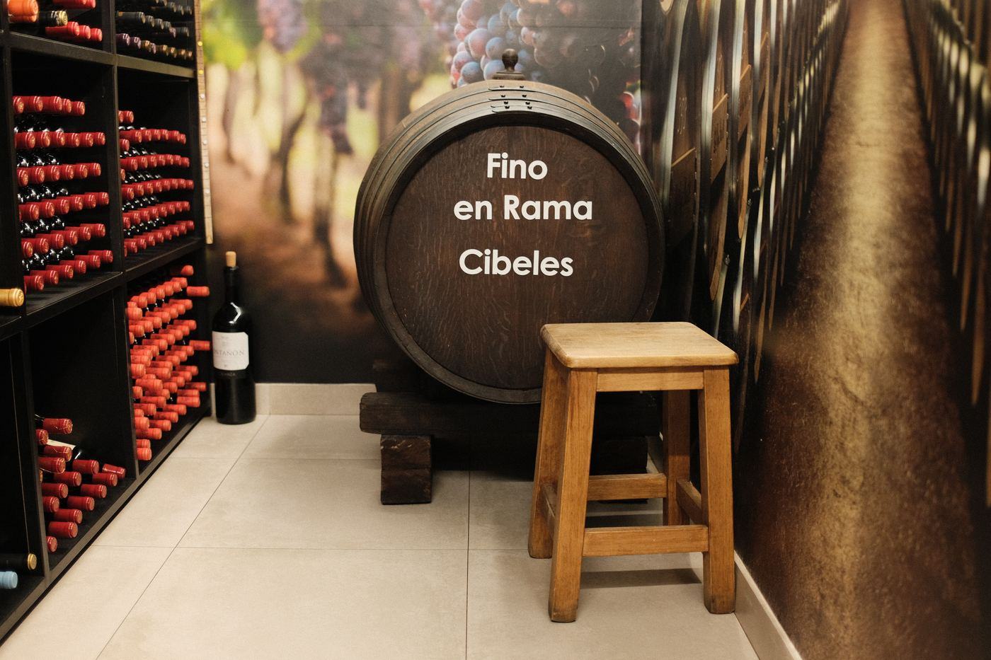 Bodega propia de vino fino en rama Cibeles