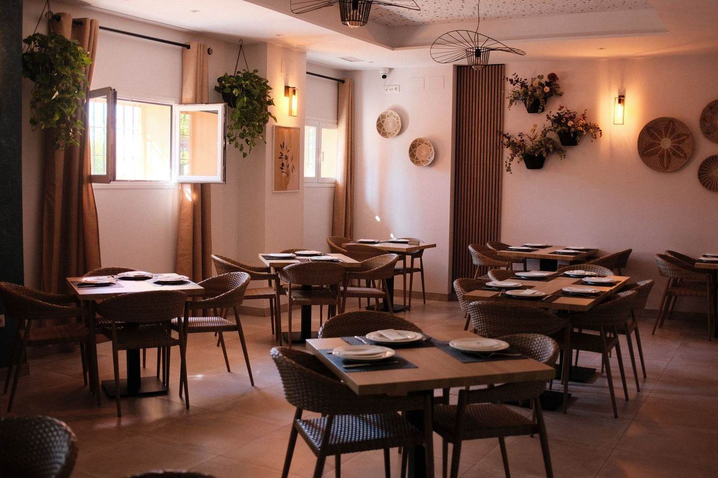 Comedor del restaurante Cibeles